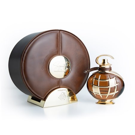 Fragrance World Signature Brown EDP 80 ml — toote vaade; lähivaade; valgel taustal