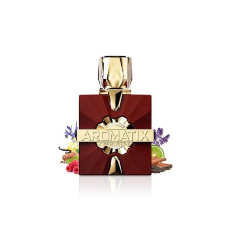 Fragrance World Aromatix Carnal Desire EDP 100 ml — product view; full composition; on a white background; widest framing