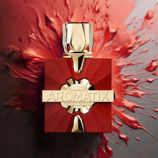 Fragrance World Aromatix Carnal Desire EDP 100 ml — product view; tight close-up; on a colored background