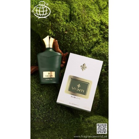 Fragrance World Venti Sublime EDP 100 ml — упаковка товара; крупный план; на белом фоне