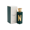 Naseem Lost In The Woods Aqua EDP 75 ml — produktförpackning; fullständig komposition; på vit bakgrund
