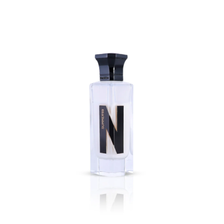 Naseem Summer 69 Aqua EDP 75 ml — toote vaade; lai kompositsioon; valgel taustal