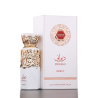 Fragrance World Diwani Beirut EDP 100 ml — produkto pakuotė; artimas vaizdas; tamsiame fone