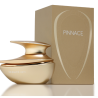 Fragrance World Pinnace Oryn EDP 100 ml — productweergave; zeer nabije close-up; op een lichte achtergrond