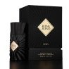 Royal Blend Nero 100 ml — productverpakking; zeer nabije close-up; op een witte achtergrond; meest nabije kadrering