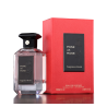 Fragrance World Pose as rose EDP 100 ml — toode ja pakend; lähivaade; valgel taustal; lähim kadreering