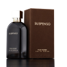 Fragrance World Suspenso EDP 100 ml — товар и упаковка; крупный план; на тёмном фоне