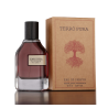 Fragrance World Terro Pura EDP 70 ml — product en verpakking; zeer nabije close-up; op een lichte achtergrond