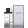 Fragrance World Y.U.Z.U EDP 100 ml — изображение товара; очень крупный план; на тёмном фоне