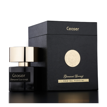 Fragrance World Ceaser EDP 100 ml — опаковка на продукта; много близък план; на светъл фон