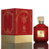 Fragrance World B Rouge Extrait EDP 100 ml — упаковка товара; очень крупный план; на светлом фоне