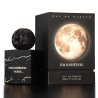 Fragrance World Moonstone Noire EDP 100 ml — toode stiliseeritud keskkonnas; lähivaade; õues