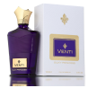 Fragrance World Venti Silky Princess EDP 100 ml — toode ja pakend; lähivaade; valgel taustal; lähim kadreering