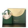 Fragrance World Nudo Green Iris EDP 100 ml — изображение товара; очень крупный план; на светлом фоне