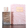 Fragrance World Optimystic for Her EDP 100 ml — изображение товара; очень крупный план; на тёмном фоне