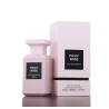 Picky Rose EDP 80 ml — product en verpakking; volledige compositie; op een witte achtergrond; meest nabije kadrering