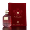 Fragrance World Monarch Queen EDP 100 ml — produktas ir pakuotė; stambus planas; šviesiame fone