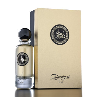 Athoor Al Alam Zakariyat Luxe EDP 100 ml — product en verpakking; zeer nabije close-up; informatieve productafbeelding