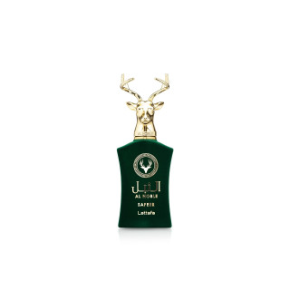 Lattafa Perfume Safeer Al Noble EDP 100 ml — product view; wide composition; on a white background