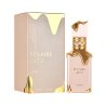 Lattafa Perfume Eclaire EDP 100 ml — toote pakend; lähivaade; valgel taustal