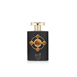 Lattafa Perfume Al Qiam Gold EDP 100 ml — изображение товара; широкая композиция; на белом фоне