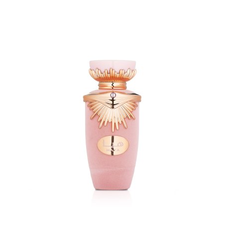 Lattafa Perfume Haya EDP 100 ml — Produktansicht; weite Komposition; auf weißem Hintergrund