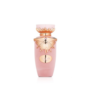 Lattafa Perfume Haya EDP 100 ml — Produktansicht; weite Komposition; auf weißem Hintergrund
