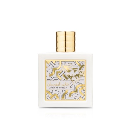 Lattafa Perfume Qaed Al Fursan Unlimited EDP 90 ml — widok produktu; szeroka kompozycja; na białym tle
