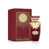 Lattafa Perfume Sakeena EDP 100 ml — опаковка на продукта; близък план; на бял фон