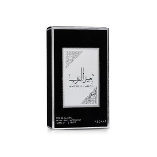 Lattafa Perfume Ameer Al Arab EDP 100 ml — изглед на продукта; цялостна композиция; на бял фон; най-близък кадър