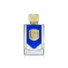 Lattafa Perfume Liam Blue Shine EDP 100 ml — produkto vaizdas; plati kompozicija; baltame fone