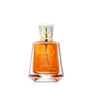 Lattafa Perfume Raghba EDP 100 ml — изображение товара; полная композиция; на белом фоне; самый широкий кадр