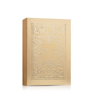 Lattafa Perfume Fakhar Extrait Gold EDP 100 ml — изображение товара; крупный план; на белом фоне; самый широкий кадр