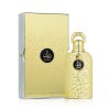 Lattafa Perfume Bayaan EDP 100 ml — product en verpakking; close-up; op een witte achtergrond; ruimste kadrering