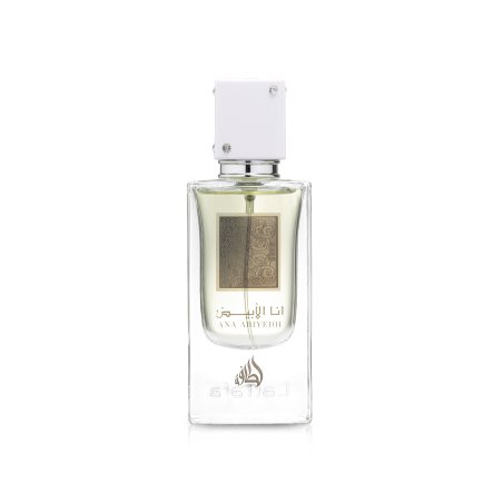 Lattafa Perfume Ana Abiyedh EDP 60 ml — изображение товара; полная композиция; на белом фоне; самый широкий кадр