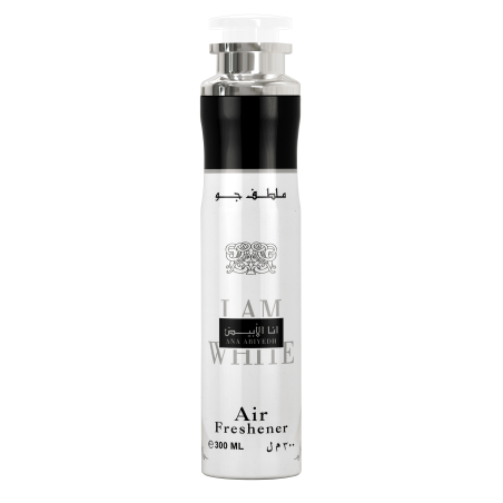 Lattafa Perfume Ana Abiyedh 300 ml — productweergave; close-up; op een witte achtergrond; meest nabije kadrering