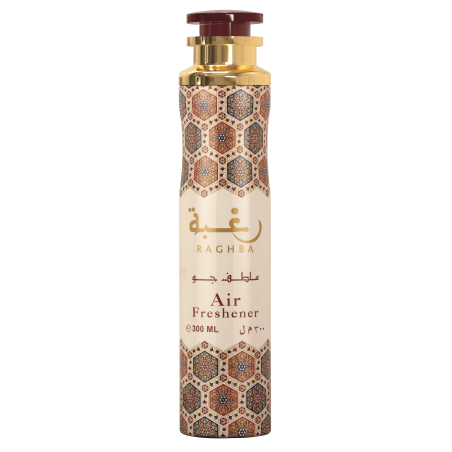 Lattafa Perfume Raghba 300 ml — product view; close view; on a white background; closest framing