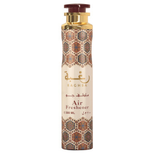 Lattafa Perfume Raghba 300 ml — изображение товара; крупный план; на белом фоне; самый близкий кадр