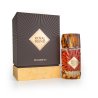 Fragrance World Royal Blend Bourbon EDP 100 ml — productverpakking; close-up; op een witte achtergrond