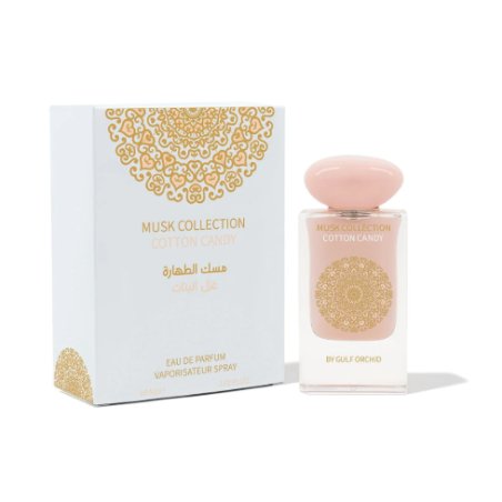 Gulf Orchid Cotton Candy EDP 60 ml — упаковка товара; полная композиция; на белом фоне