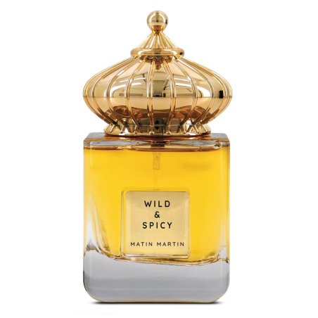 Matin Martin WILD AND SPICY EDP 100 ml — produkto vaizdas; artimas vaizdas; baltame fone