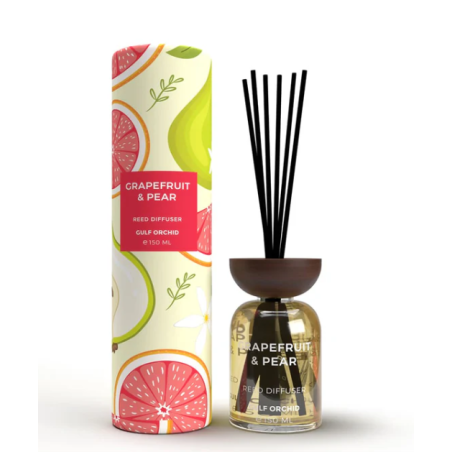 Gulf Orchid GRAPEFRUIT & PEAR 150 ml — Produktansicht; Nahaufnahme; auf einem Tisch