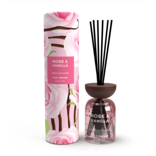 Gulf Orchid ROSE & VANILLA 150 ml — изображение товара; крупный план; на белом фоне