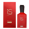 Fragrance World IS L'Amour Intense EDP 75 ml — toode ja pakend; väga lähivõte; valgel taustal; lähim kadreering
