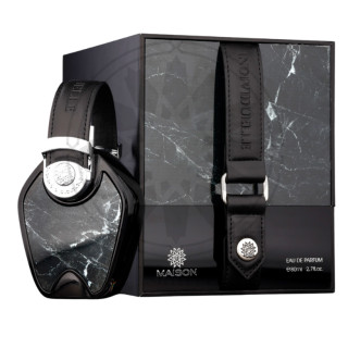 Fragrance World Individuelle Black Maison EDP 80 ml — изображение товара; очень крупный план; на белом фоне; самый широкий кадр
