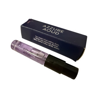 Fragrance World Azzure Aoud EDP 100 ml — toote vaade; täiskompositsioon; valgel taustal; kõige laiem kadreering