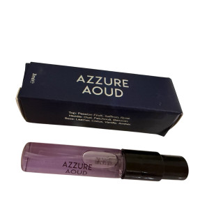 Fragrance World Azzure Aoud EDP 100 ml — toote vaade; täiskompositsioon; valgel taustal; lähim kadreering