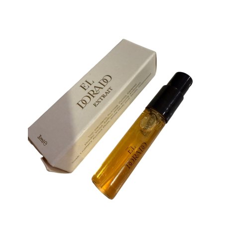 Fragrance World El Dorado Extrait Extrait de Parfum 100 ml — produktvisning; full komposisjon; på hvit bakgrunn; middels utsnitt