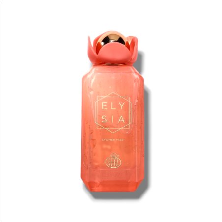 Fragrance World Elysia Lychee EDP 100 ml — toote vaade; täiskompositsioon; valgel taustal