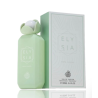 Fragrance World Elysia Pista Sundae EDP 100 ml — товар и упаковка; крупный план; на белом фоне